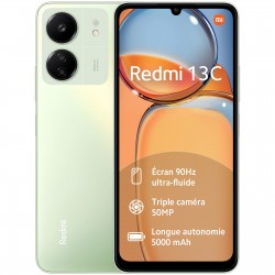 XIAOMI REDMI 13C - 128 Go - Vert - NFC